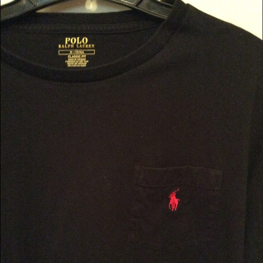 Polo  Ralph Lauren  Classic Insignia Pocket Tee - Picture 4 of 6